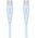 Kabel USAMS Green Series SJ716 60W USB-C do USB-C 1m niebieski