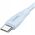 Kabel USAMS Green Series SJ716 60W USB-C do USB-C 1m niebieski