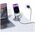 Kabel USAMS KY Series US-SJ689 2.4A      USB-A do Lightning 1m czarny