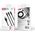 Kabel USB XO Kabel USB XO 3w1 USB-C / Lightning / Micro 2,4A 1,2m (czarny)