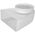 Duct elbow KLD29-125, 220 x 90 mm x DN125, rectangular - round
