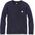 Carhartt Koszulka Carhartt WK126 Workwear Pocket L/S Navy