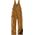 Carhartt Ocieplane Ogrodniczki Carhartt Firm Duck Brown
