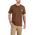 Carhartt Koszulka Carhartt Heavyweight Pocket Oiled Walnut