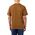 Carhartt Koszulka Carhartt Heavyweight Pocket Oiled Walnut