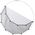 Manfrotto Manfrotto reflector cover HaloCompact Plus 98cm, silver/white