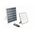 LED προβολέας GTV BRAVOS με ηλιακή ενέργεια, IP65, 200W, 6400K, 2000lm, 120 μοίρες, με τηλεχειριστήριο