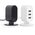 Φορτιστής Γραφείου USB EnerGenie Μαύρο/Λευκό Μίγμα 8716309108645