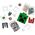 Σετ MINECRAFT DIY Κατασκευαστής Αυτοκόλλητων 3D