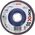 Bosch Bosch X-LOCK serrated lock washer X571 Best for Metal, 115mm, grinding disc (O 115mm, K 120, straight version)