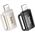 Adapter USB Hoco HOCO adapter OTG Lightning (męski) do Typ C (żeński) 2A UA31B czarny