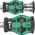 Wera Wera Kraftform compact stubby magazine 4 bit set (black/green, 7 pieces)
