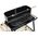 GRILL OGRODOWY WÓZEK 83x45,5x86,5CM CZARNY