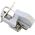 ECpower ZD23F LAMPKA LAMPA MEBLE 3 x LED NA ZAWIASY SZARA