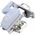 ECpower ZD23F LAMPKA LAMPA MEBLE 3 x LED NA ZAWIASY SZARA