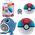 Figurka Pokemon Pokémon - Clip N Go - Poliwag and Lure Ball (PKW3626) /Figures /Multi