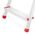2-SIDED ALUMINIUM FOLDING STAIRS 7-STEP
