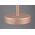 LED επιτραπέζιο φωτιστικό REALITY Jeff, 1.5W, 3000K, 150lm, επαναφορτιζόμενο μέσω USB, χρυσό χρώμα, o12x30cm