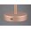 LED επιτραπέζιο φωτιστικό REALITY Jeff, 1.5W, 3000K, 150lm, επαναφορτιζόμενο μέσω USB, χρυσό χρώμα, o12x30cm