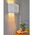 Φωτιστικό τοίχου LEDVANCE DECOR PLASTER 2xE27 max 6W λευκός γύψος βαφόμενος 33x11x15cm