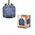 Φωτιστικό κρεμαστό LEDVANCE TERRAZZO BALLPENDANT GU10 max 5W μπλε πέτρα 10x150cm
