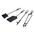FIREPLACE TOOLS SET 5 20B BLACK