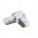 PROFILE CONNECTOR STLW WHITE