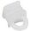 PLASTIC SLIDER WHITE 30PCS
