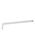 WALL HOLDER METAL. WHITE 19.7 CM