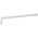 WALL HOLDER METAL. WHITE 19.7 CM