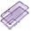Θήκη MATRIX CLEAR για SAMSUNG S25 Plus ανοιχτό μοβ