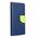 Kabura FANCY Book για SAMSUNG S25 Plus μπλε με λάιμ