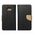 Θήκη FANCY Book για SAMSUNG S25 Ultra μαύρο χρυσό