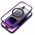 Θήκη MATTE MAG COVER συμβατή με MagSafe για SAMSUNG S25 PLUS μωβ