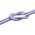 Kabel USB Baseus USB-A - Lightning 1 m Fioletowy (CATS010005)