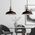 Φωτιστικό κρεμαστό G. LUX Loft, 1 x E27, ορείχαλκος/μαύρο, ø31 cm