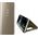 Etui Clear View Xiaomi Redmi Note 10 5G złoty/gold
