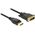Kabel Delock DisplayPort - DVI-D 1m czarny (85312)