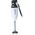 Blender Unold Unold ESGE Magic Wand M 180 Anniversary, Edition Petticoat, hand blender (white/black, 180 watts)