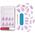 Kiss KISS Sztuczne paznokcie na klej Gel Fantasy Jelly, One Day Jelly, Purple, Medium Almond