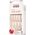 Kiss Salon Naturals Sztuczne paznokcie Go Rouge 28szt.