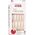 Kiss Salon Naturals Sztuczne paznokcie Go Rouge 28szt.