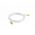 PATCHCORD ΚΑΤ.6A S/FTP LSZH CU 5M ΛΕΥΚΟ FLUKE PASSED LANBERG