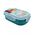 Kids Euroswan Śniadaniówka + sztućce, 21x14x6cm Kraina Lodu Frozen FR50014 Kids Euroswan