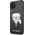 Karl Lagerfeld Karl Lagerfeld KLHCN65DLHBK iPhone 11 Pro Max czarny/black Iconic Glitter Karl`s Head uniwersalny