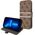 Guess Guess GUBKP13L4GDBR iPhone 13 Pro / 13 6,1" brązowy/brown book 4G Stripe