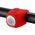 RockBros Dzwonek rowerowy elektroniczny w obudowie silikonowej - czerwony ROCKBROS