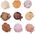Makeup Revolution Makeup Revolution X Marley by Marlena Sojka Paletka cieni do powiek Hollywood (9) 1szt