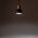 Φωτιστικό κρεμαστό TK Lighting Cairo 4894 1x15W E27 μαύρο/ξύλινο