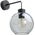TK Lighting Cubus 10243 απλίκα τοίχου λάμπα 1x15W E27 γραφίτης/μαύρο